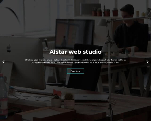 Alstar - One Page Bootstrap Template
