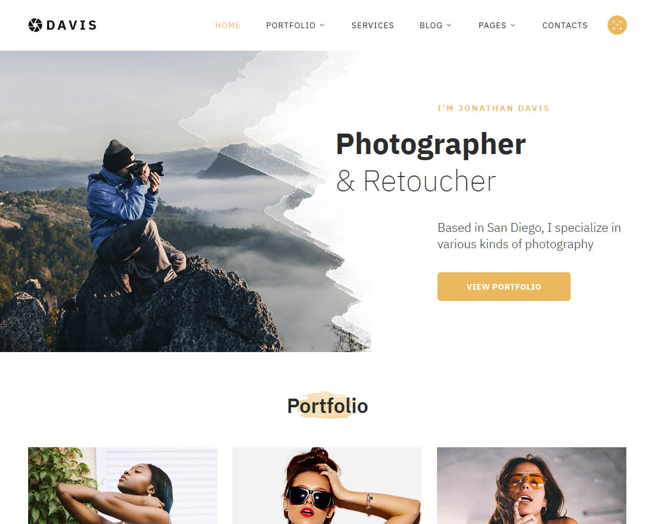 Best Photography Website Templates