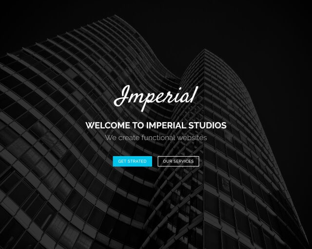 Imperial - Modern Business Bootstrap Template