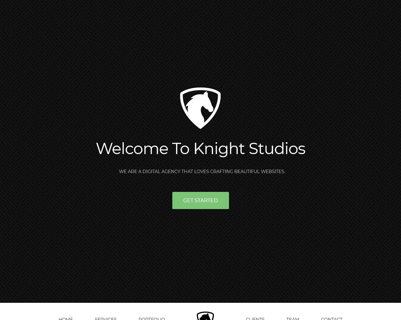 Knight – Free Bootstrap Theme